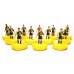 Subbuteo Andrew Table Soccer AEK Athens 2020-21 on Classic Hasbro bases